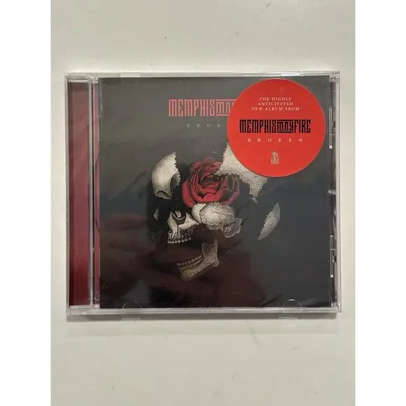Memphis May Fire Broken CD SIGNED AUTOGRAPHED #2